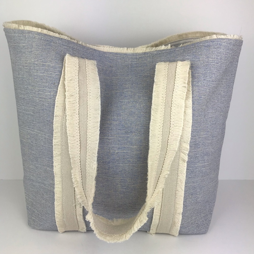 New blue and white tote. Beach/Everyday bag